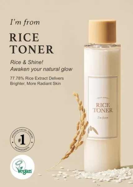 I'm from Rice Toner 150 ML (77.78% Rice Extract from Korea)
