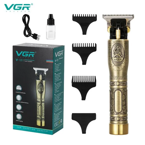 VGR 081 Hair Clipper Professional Rechargeable Personals Care Vintage Trimmer