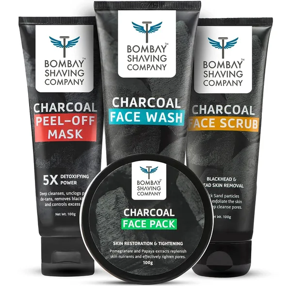 Bombay Shaving Company Charcoal Facial Starter Kit