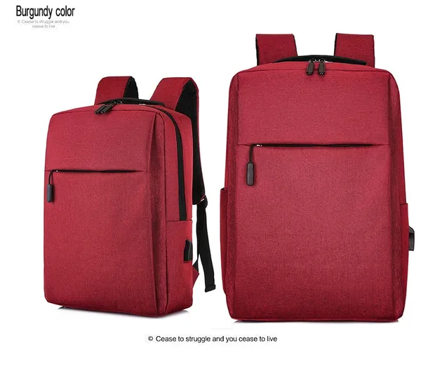 Light Weight Functional With USB Port For Charging Laptop Backpack For Unisex