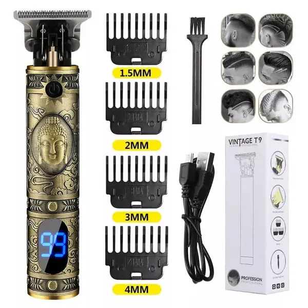 VGR V091 Professional Rechargeable Hair Trimmer With Metal Blades