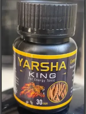 Yarsha King Nepals Sexual Enhancer Capsules For Men (30 Capsules) by Tulsi
