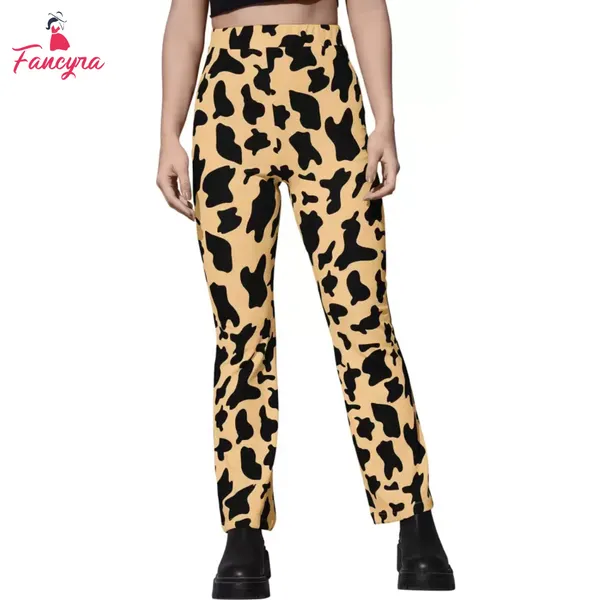 Women Solid Casual Printed Stretchable Track Pant  Trouser