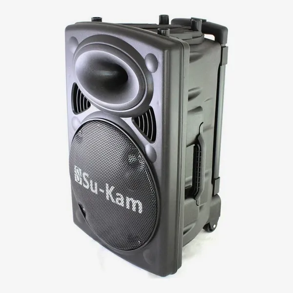 Sukam Trolley Speaker 12 Inches Double Mic