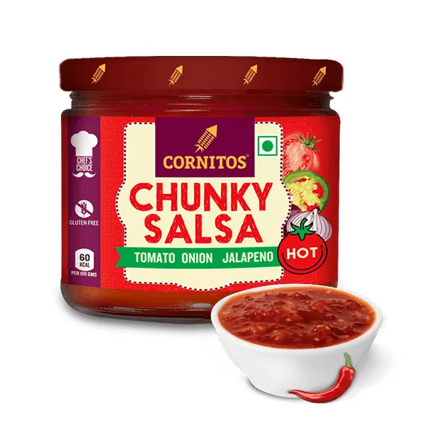 Cornitos Chunky Salsa Dip Hot 330 g