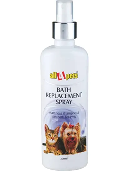 All 4 Pets Bath Replacement Spray 200ml