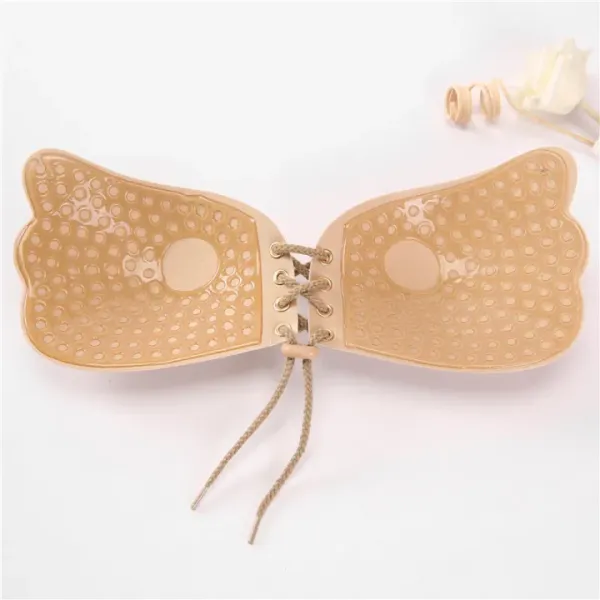 Seamless Adhesive Sticky Bra Strapless Bras Push Up Women's Lingerie Backless Underwear Lift Up Gathered Invisible Bralette