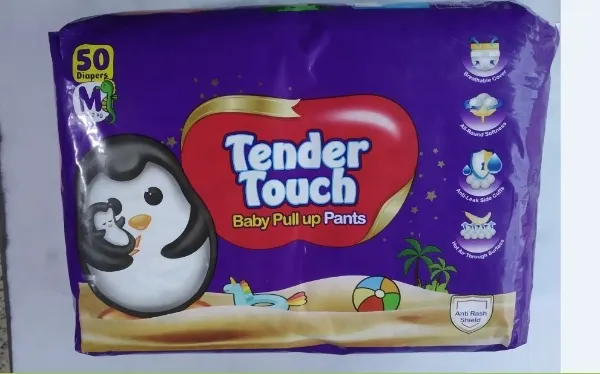 Tender Touch Baby Diaper Medium Sized Diaper 50 Pants