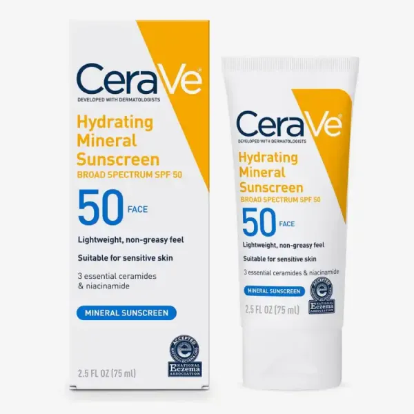 CeraVe Hydrating Broad Spectrum Sunscreen SPF 50 - 75 ML