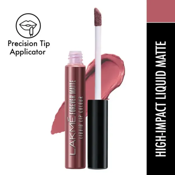 Lakme Forever Matte Liquid Lip Colour Pink Ballet - 5.6 Ml