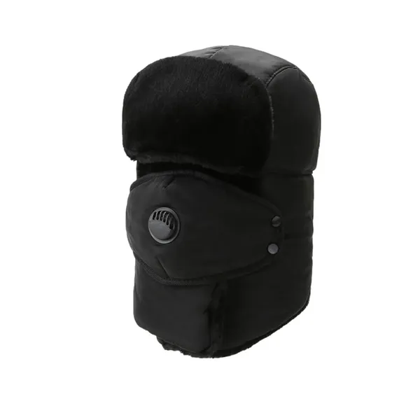 Winter Trapper Hat with Earflap & Mask