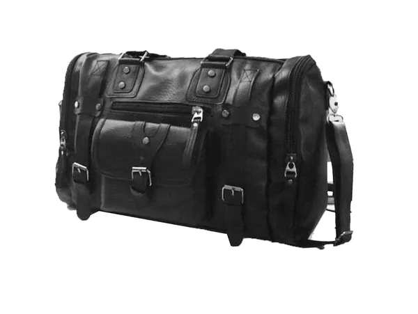Quality PU Leather Casual Cross-body Messenger Hand Bag For Men- Black
