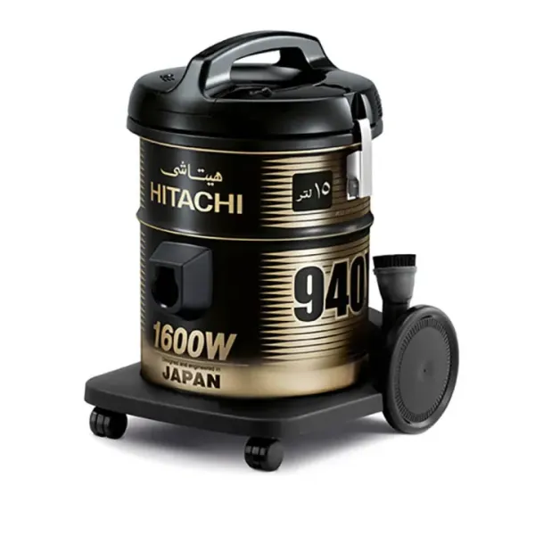 Hitachi 1600W Drum Vacuum Cleaner (CV-940BK)