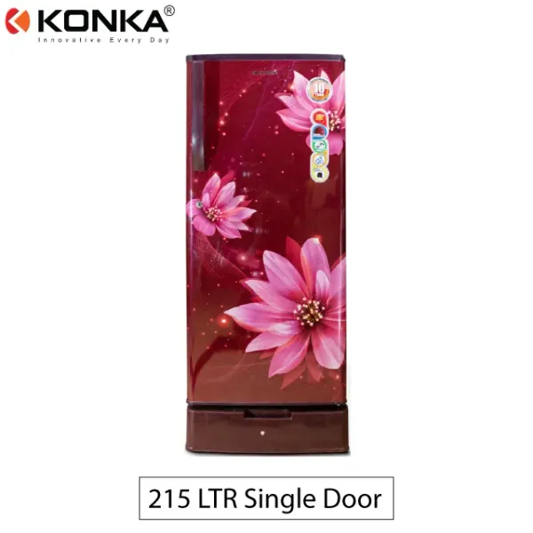 KONKA 215 LTR Single Door Refrigerator (KRF215W)