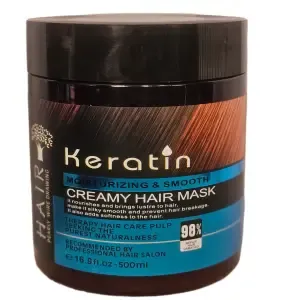 Keratin Moisturizing & Smooth Creamy Hair Mask 500 ml / 16.9 FL.OZ