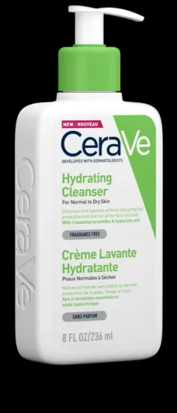 CeraVe Hydrating Cleanser Normal to Dry Skin 236ml
