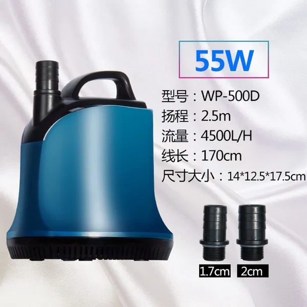 SOBO Submersible Pump WP-500D 55Watt For Aquarium by Crown Aquatics