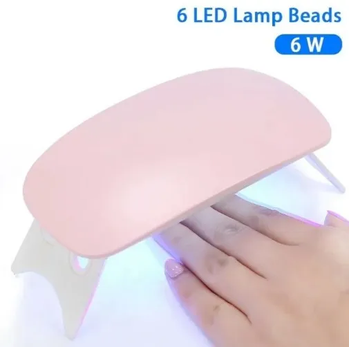 Mini 6 LED Portable Nail Dryer