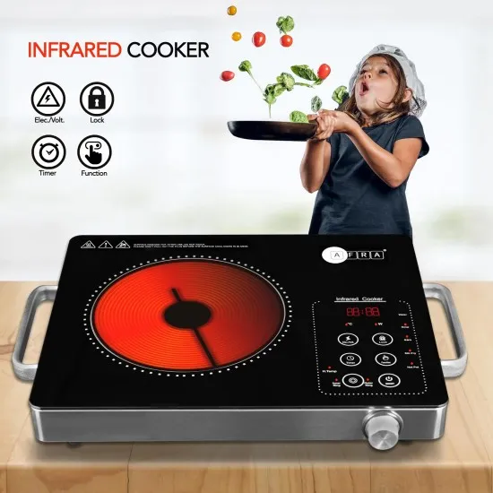 Osaka Power Infrared Induction Cooker 2000 Watt-1 Year Warranty