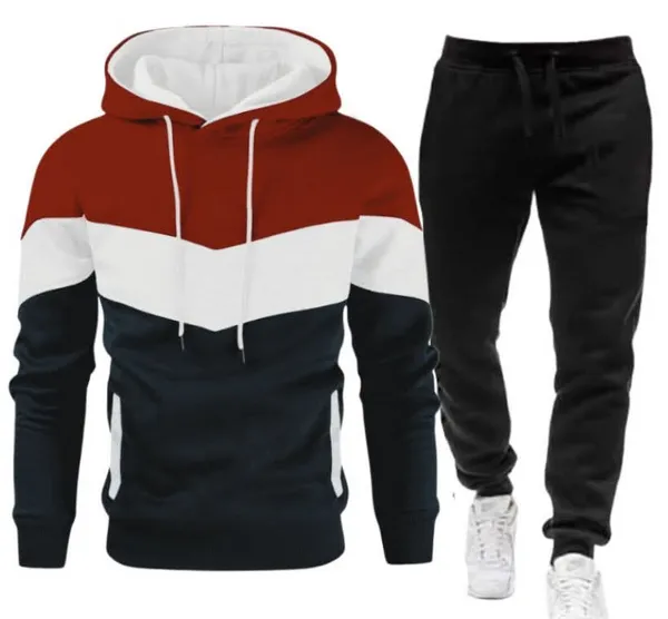 Men's Comfortable Combo Pack of Hoodie And Trouser Set