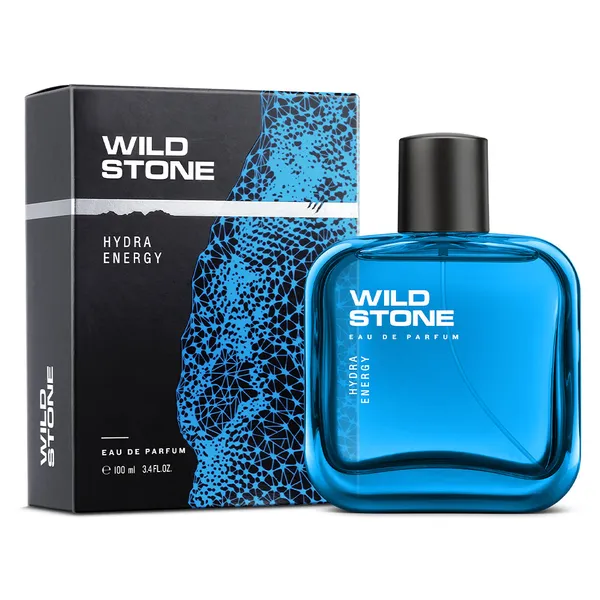 Wild Stone Hydra Energy Premium Eau De Parfum for Men 100 ML (Buy 1 and Get 1 Secret Temptation Free)
