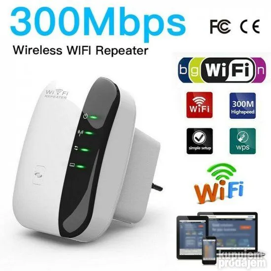 Wireless-N WiFi Repeater 300Mbps