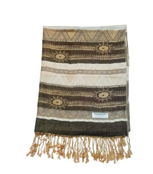 Multicolor Printed Pashmina Shawl For Women