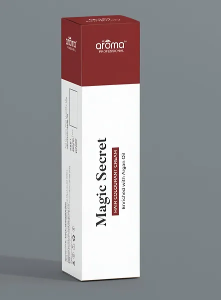 Magic Secret Hair Colourant Cream Burgundy (3.16) with Developer