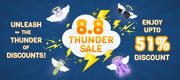 🚨 8.8 Thunder Sale 2025 is Here – Shop Big, Save Bigger at SY Bazzar! 💥
