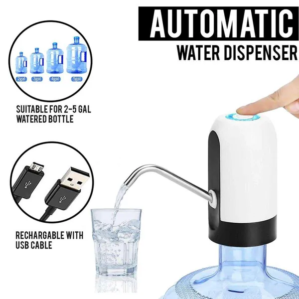 Rechargeable Electronic Jar Water Pump