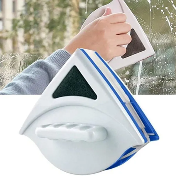 Double-Sides Magnetic Window Wiper Glass Cleaner Home Wizard Surface Cleaning Brush Tools Window Washer With Squeegees Cleaner