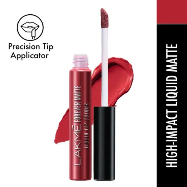 Lakme Forever Matte Liquid Lip Colour Nude Pink - 5.6 Ml