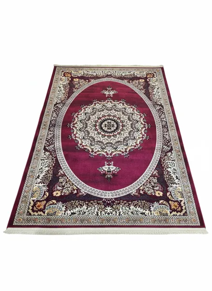 Turkish Luxury Super Soft Premium Velvet Carpet – Thick Elegant Finish, Prints May Vary (4×6 ft)