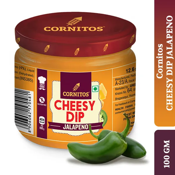 Cornitos Cheesy Dip Jalapeno 100 G