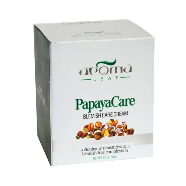 Aroma Leaf Papaya Care Blemish Care Cream- 50 Gm