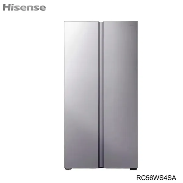 Hisense RC56WS4SA - 498 Ltr Side By Side Refrigerator Stainless Steel Silver