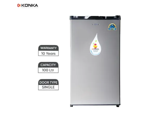 KONKA Refrigerator 100 Liters Single Door (KRF - 100S)