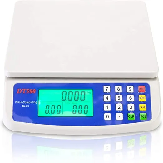 DT580 Digital Weighing Scale LCD Electronic Mini personal electronic digital scale Mini Electronic Price Computing Scale 30kg