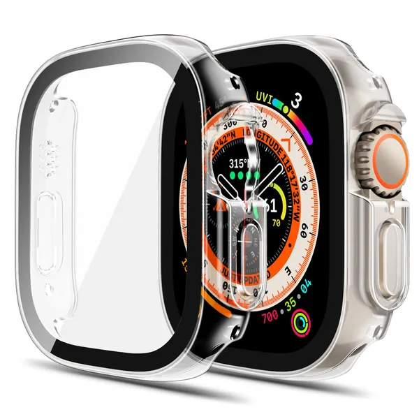 Slim Bumper Protective Cover For Apple Watch Ultra 49mm ( TPU Case )