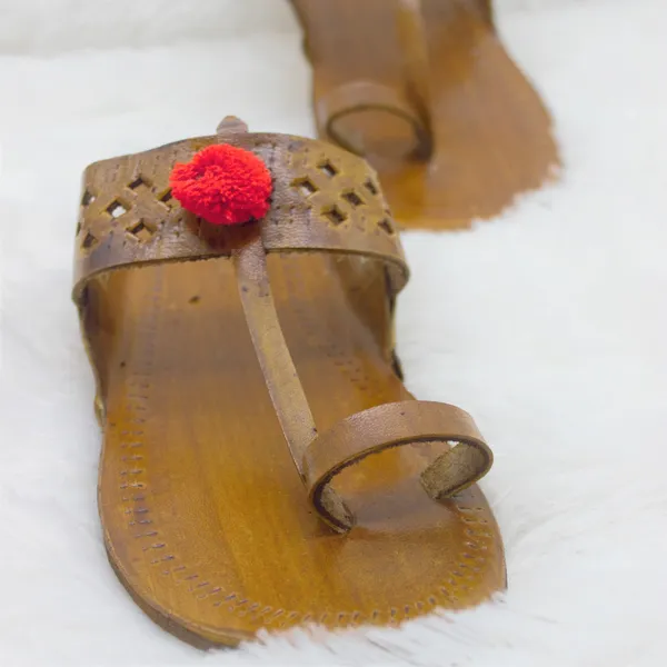 Joseez Pure Leather Kolapuri Sandals For Women