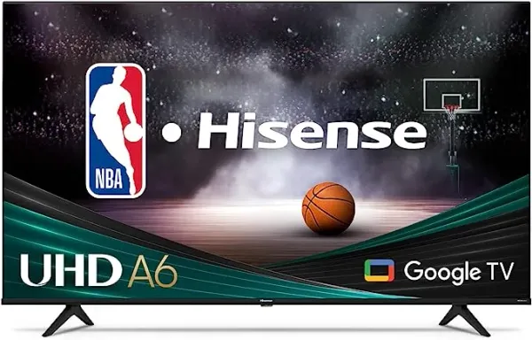 Hisense 55" 4K UHD Smart Google TV(55A6H) Black
