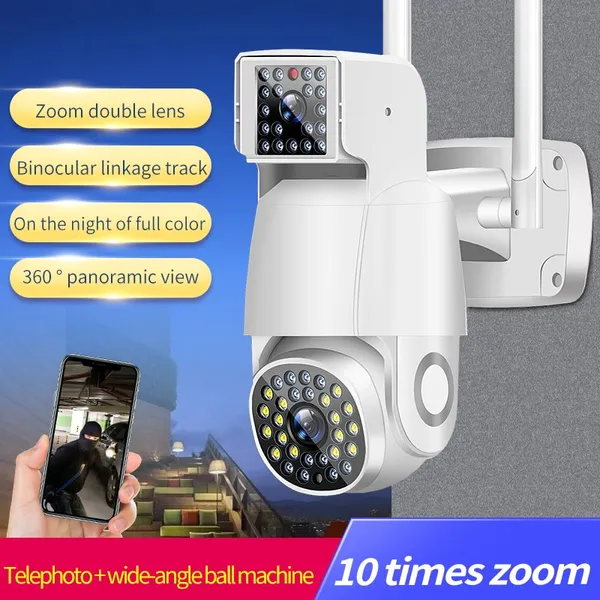 Dual Lens CCTV Camera