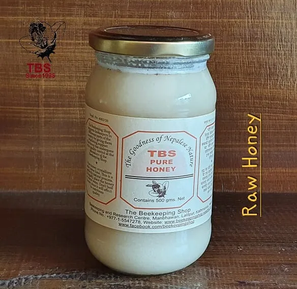 TBS RAW Honey 500gm in Glass Jar