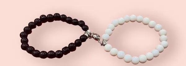 Black And White Couple Bracelet-1Pcs