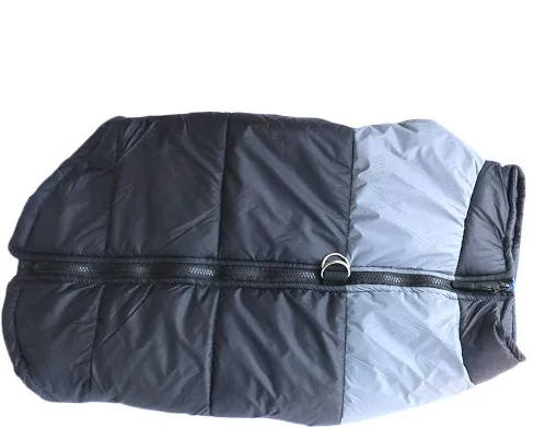 Black/Gray/Blue Puppy Jacket For Winter 28 Num