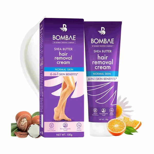 BOMBAE Shea Butter Hair Removal Cream 100gm
