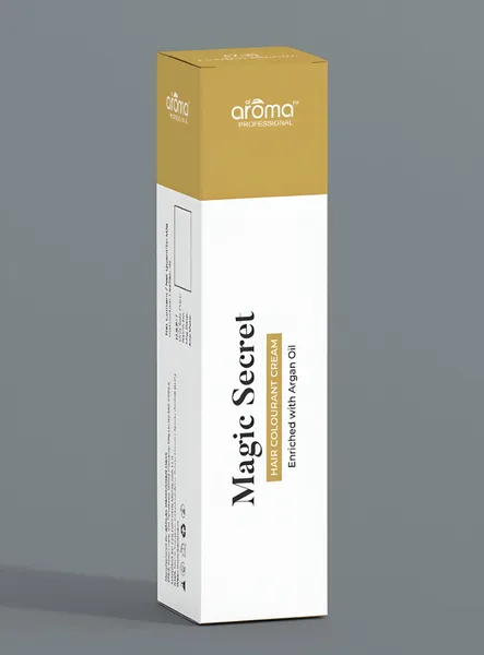 Magic Secret Hair Colourant Cream Golden Blonde (7.3) with Developer