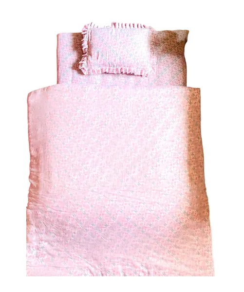 Baby Bedding Blanket And Pillow Pure White Cotton Made