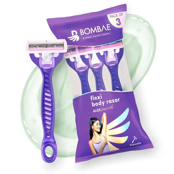 BSC Bombae Flexi Body Razor Pack of 3