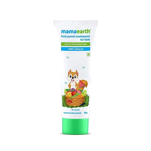 Mamaearth Fruit Punch Toothpaste For Kids 50 Gm